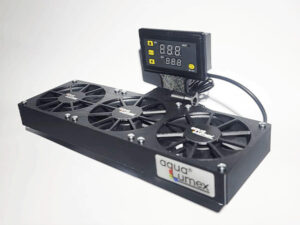 Termostatlı Akvaryum Soğutucu Fan 3'lü - Görsel 1